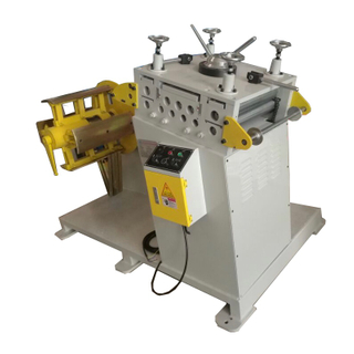 3mm kapal ng metal strip straightening uncoiling machine