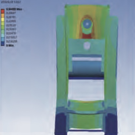 Pindutin ang H frame body