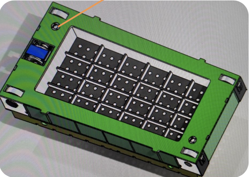 Front-side movable table