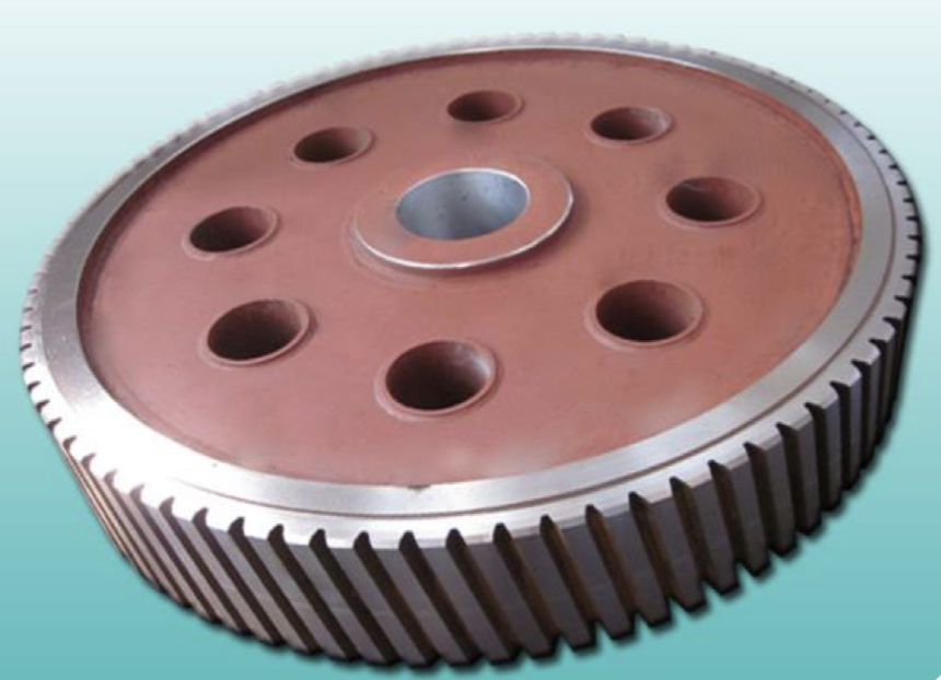 Welded type gears