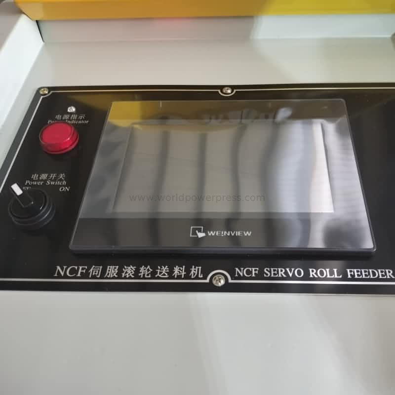NC roll feeder machine para sa awtomatikong pagpapakain ng metal strip