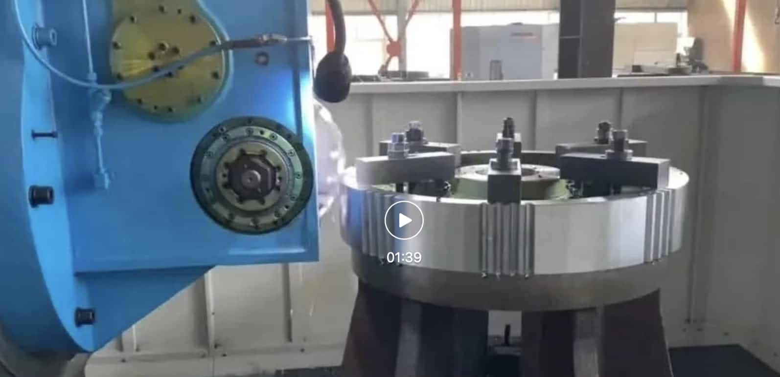 Gear machining.
