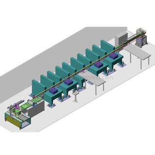 Muti-Station Stamping Press Line Servo Transfer Bar