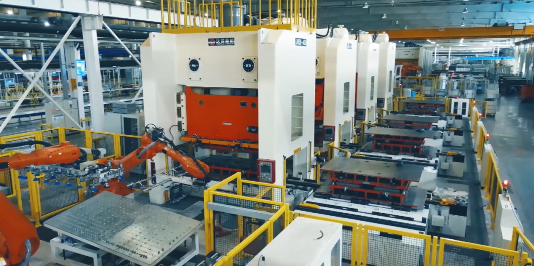 Home Appliane Press Line.