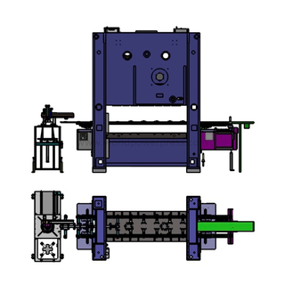 3-axis transfer system para sa awtomatikong stamping press line