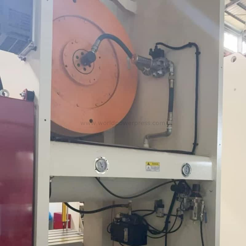 200ton c frame eccentric press machine para sa mga bahagi ng metal na nakatatak