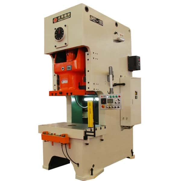 160ton Nakatakdang Bed Crank Type Press Machine Para sa Wall Brackets