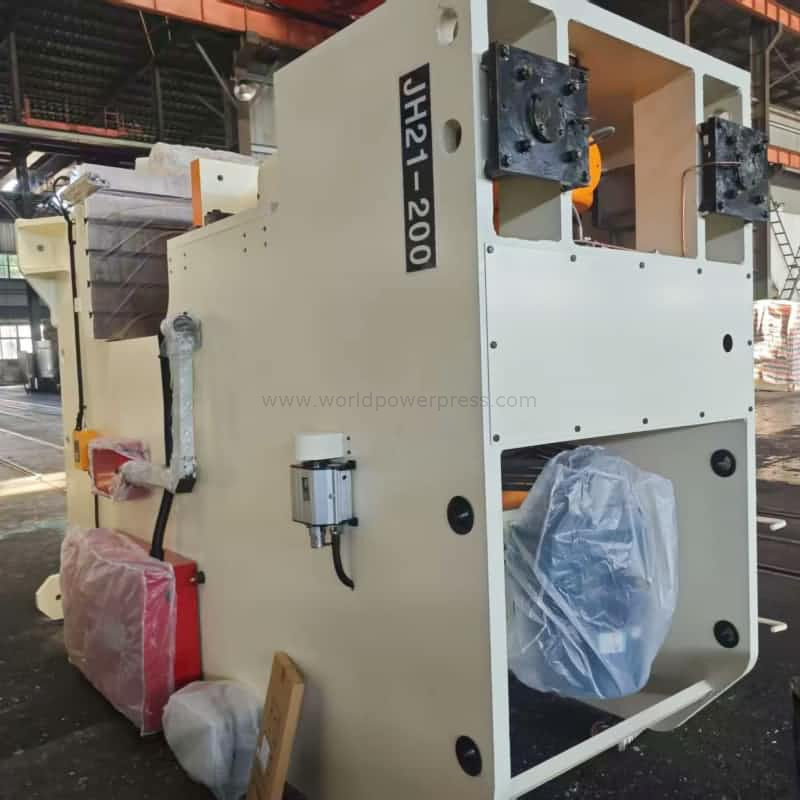 200ton c frame eccentric press machine para sa mga bahagi ng metal na nakatatak