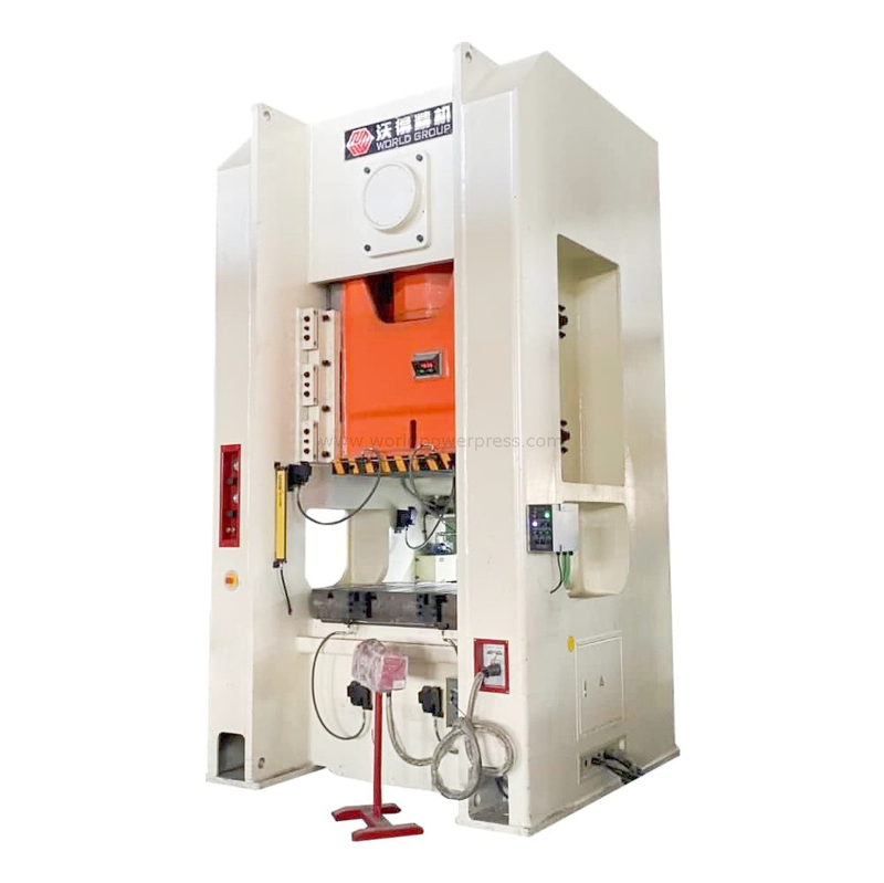 World Brand 300 Ton Single Point Crank Type Straight Side Press