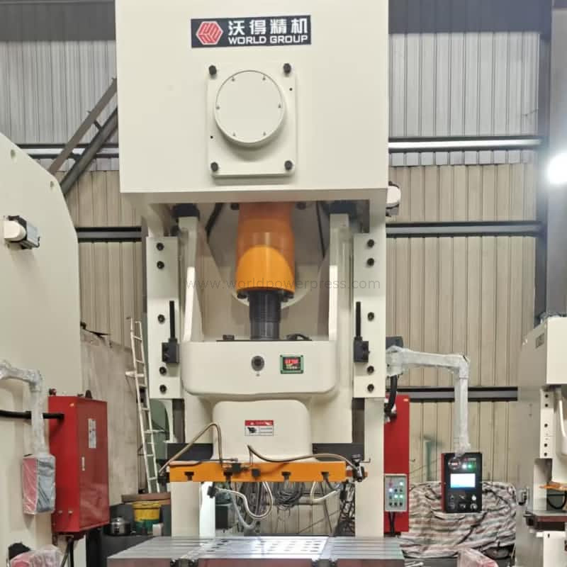 250ton China ay gumawa ng crank press machine para sa awtomatikong linya ng panlililak